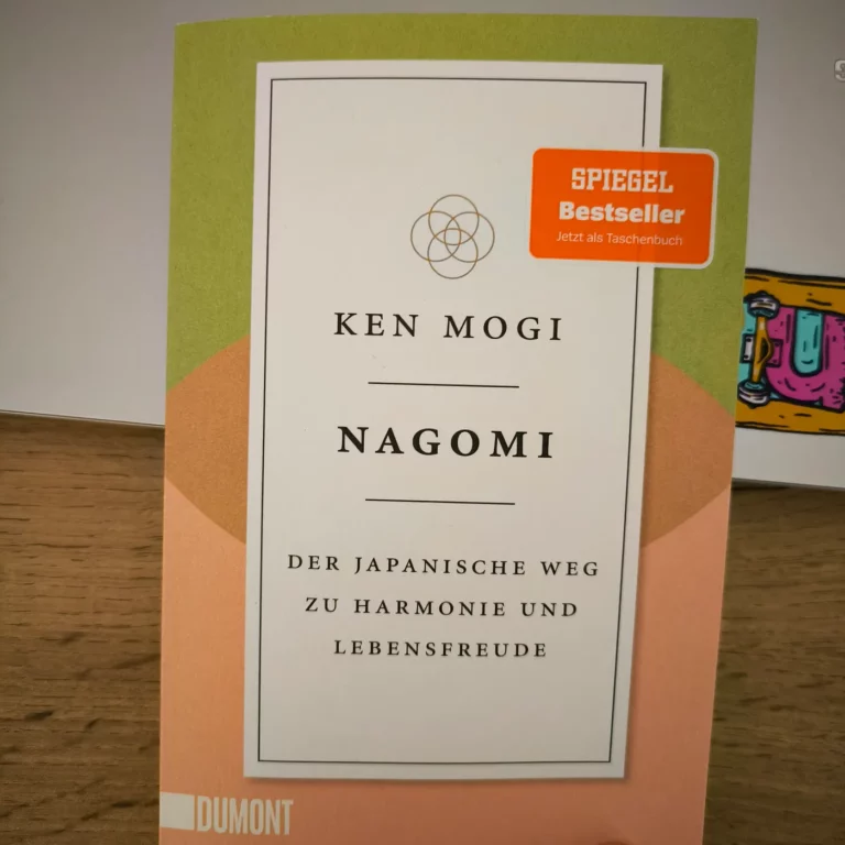 Cover des Buchs “nagomi” von Ken Mogi